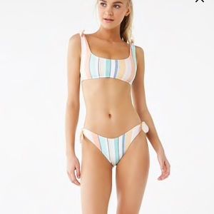 NWT Striped Swimsuit